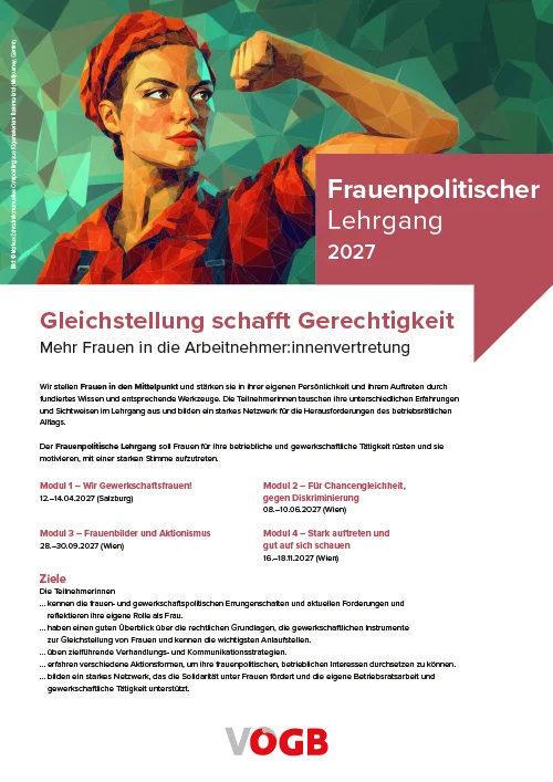 Übersicht Frauenpolitischer Lehrgang 2027