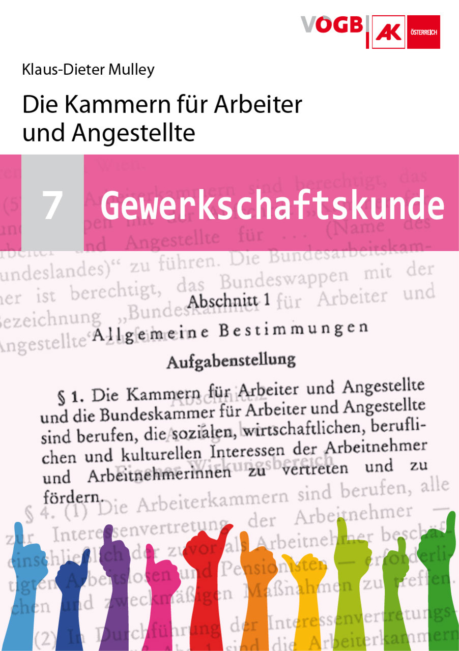 Die Kammern für Arbeiter und Angestellte