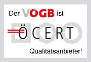 Der VÖGB ist Ö-Cert Qualitätsanbieter!